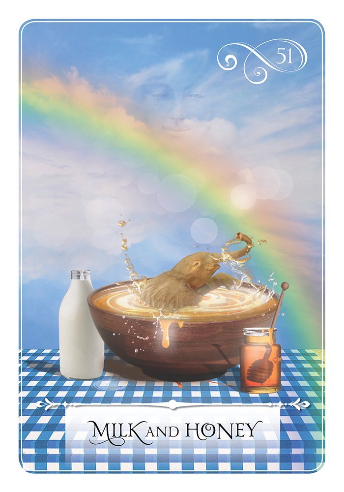 Wisdom of the Oracle Oracle card capturing the deck's intuitive artistry — Eternal Spirit
