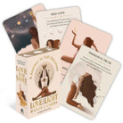 Sample card from the Love and Light Mantra Cards tarot deck — Eternal Spirit