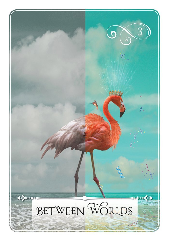 Wisdom of the Oracle Oracle card offering a glimpse of the deck's sacred imagery — Eternal Spirit