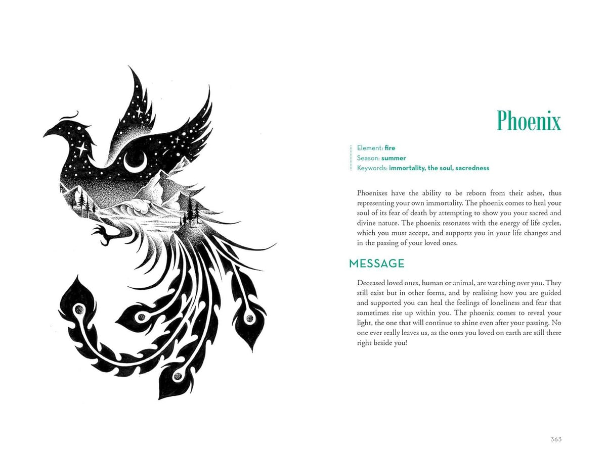 back cover of An A-Z of Animal Symbolism — Eternal Spirit