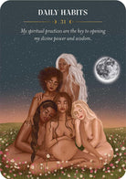 Love and Light Mantra Cards card illuminating the deck's rich colour palette — Eternal Spirit