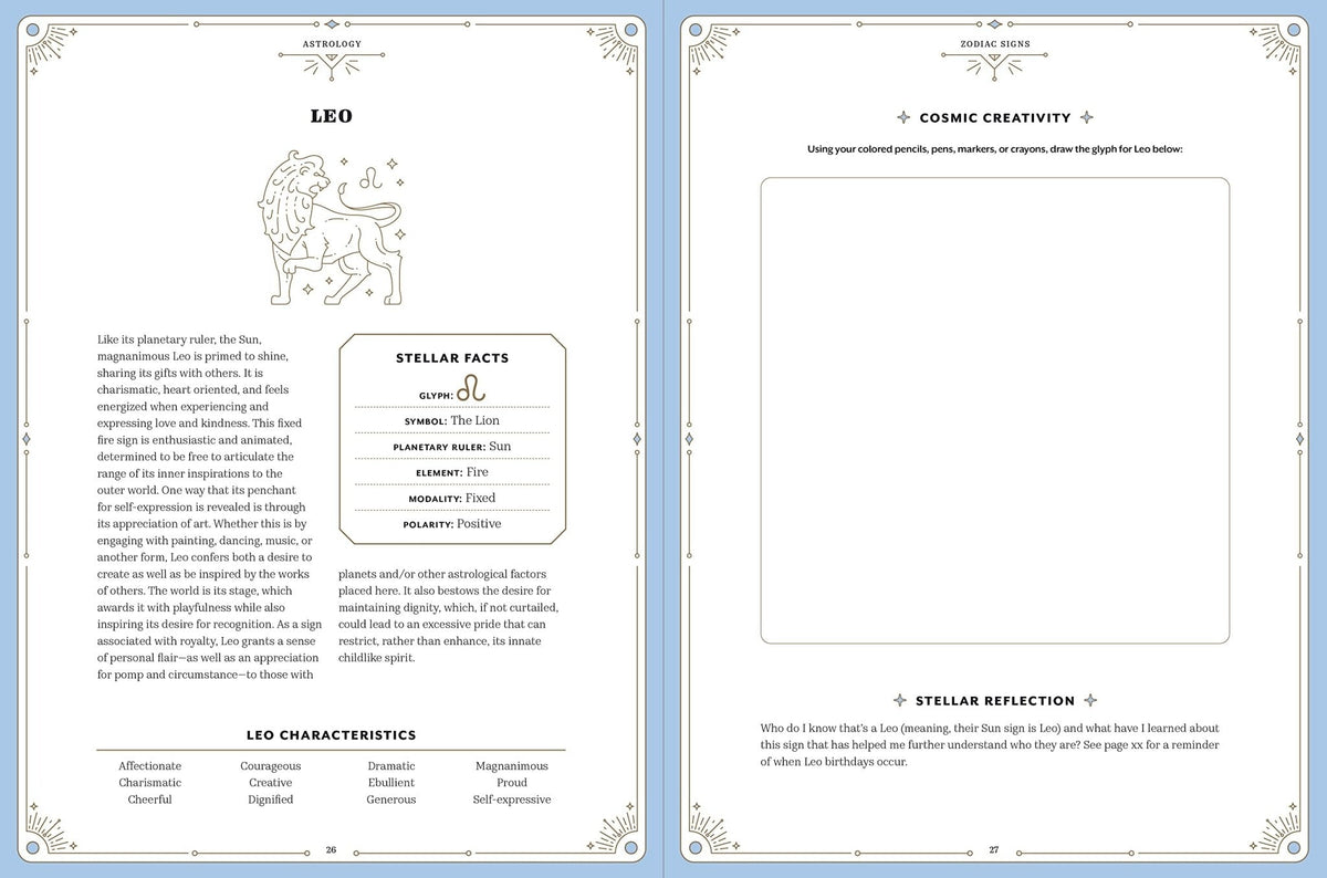 back cover of Astrology In Focus Workbook — Eternal Spirit