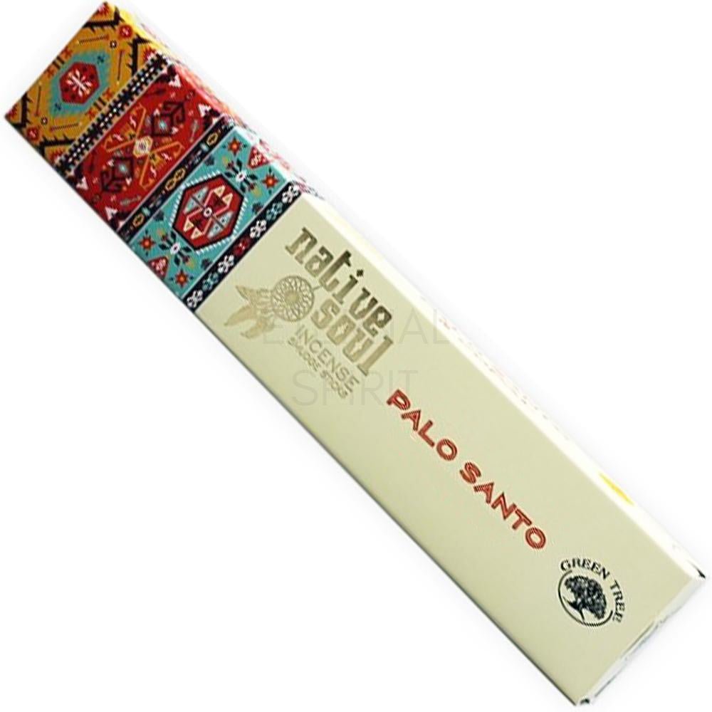 incense sticks - native soul "palo santo", aromatic herbal bundle on white background — Eternal Spirit