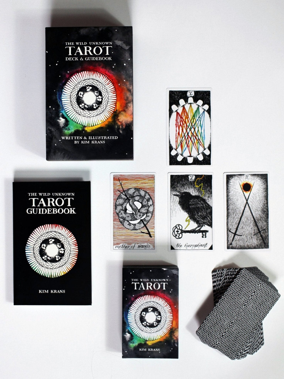 The Wild Unknown Tarot card offering a glimpse of the deck's sacred imagery — Eternal Spirit