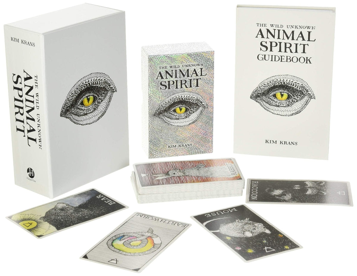 The Wild Unknown Animal Spirit Oracle card presenting the deck's visionary illustrations — Eternal Spirit
