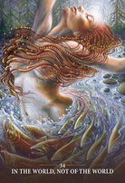 Sacred Rebel Oracle (Borderless Ed) card illuminating the deck's rich colour palette — Eternal Spirit
