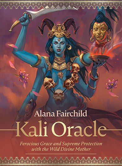 Kali Oracle box with dark goddess Kali figure by Alana Fairchild — Eternal Spirit