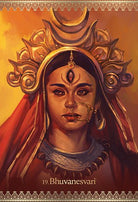 Kali Oracle card sharing the deck's luminous illustration style — Eternal Spirit