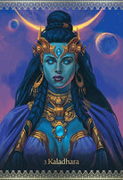 Kali Oracle card revealing the deck's deeply layered symbolism — Eternal Spirit