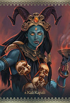 Kali Oracle card showing the deck's detailed artistic vision — Eternal Spirit