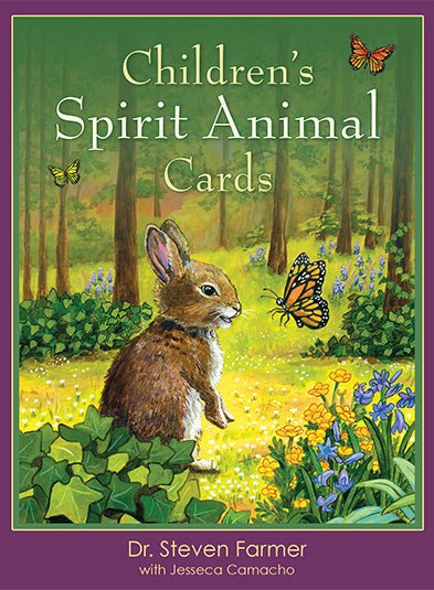 Children's Spirit Animal Cards box with illustrated animals by Dr Steven Farmer — Eternal Spirit