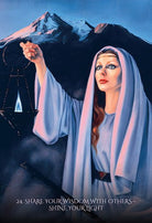 Through the Eyes of the Soul Cards card reflecting the deck's transcendent artwork — Eternal Spirit