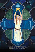 Through the Eyes of the Soul Cards card portraying the deck's otherworldly aesthetic — Eternal Spirit
