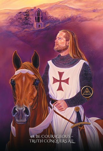 Through the Eyes of the Soul Cards card demonstrating the deck's inspired artistry — Eternal Spirit
