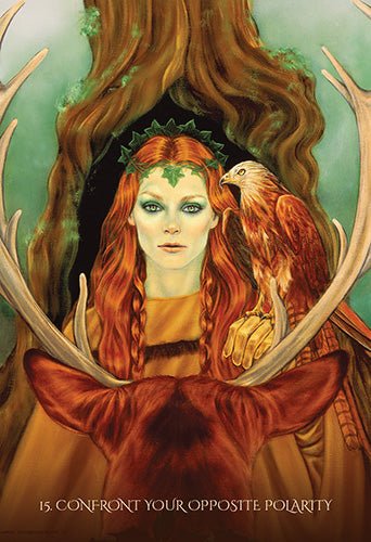 Through the Eyes of the Soul Cards card sharing the deck's luminous illustration style — Eternal Spirit