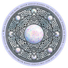 Circles Of Healing Cards, Mandala-style circular card with intricate sacred geometry design — Eternal Spirit