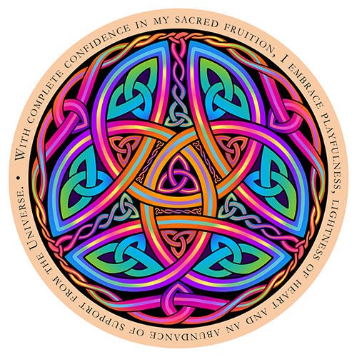Circles of Healing Cards card demonstrating the deck's inspired artistry — Eternal Spirit