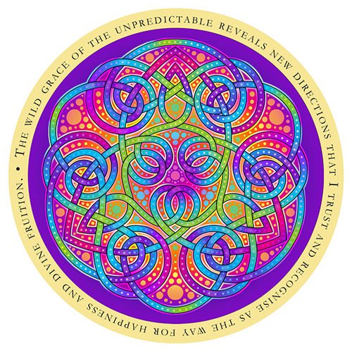Circles of Healing Cards card highlighting the deck's symbolic art — Eternal Spirit