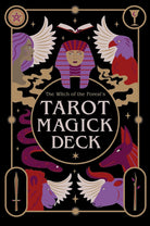 Witch of the Forest's Tarot Magick Deck purple box with mystical symbols — Eternal Spirit