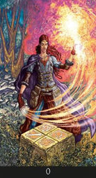 Sample card from the Universal Fantasy Tarot tarot deck — Eternal Spirit