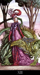 Universal Fantasy Tarot card celebrating the deck's unique visual language — Eternal Spirit
