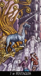 Universal Fantasy Tarot card revealing the deck's mystical artwork — Eternal Spirit