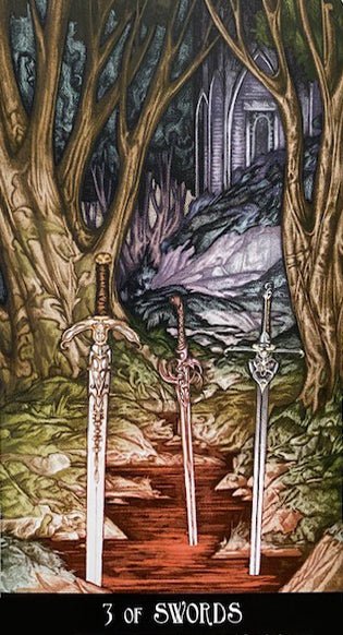 Universal Fantasy Tarot card showcasing the deck's evocative imagery — Eternal Spirit