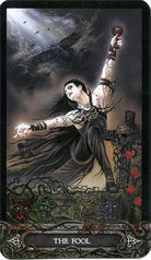 The Tarot of Vampyres card reflecting the deck's transcendent artwork — Eternal Spirit