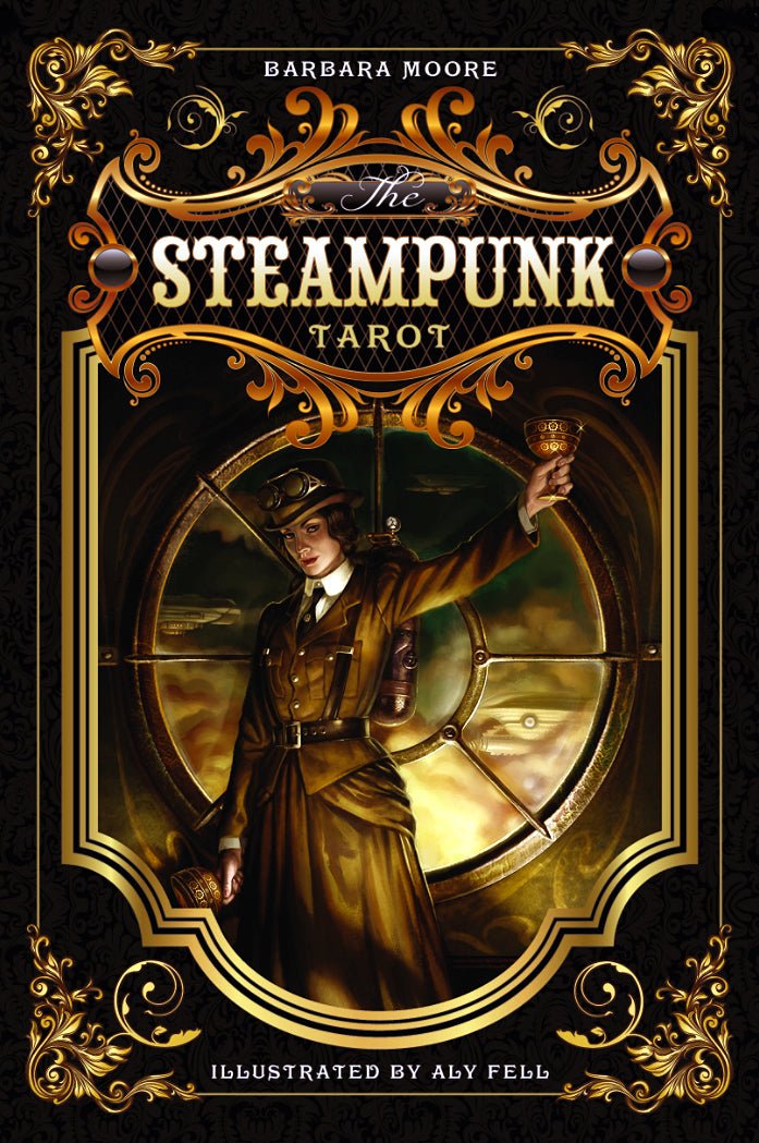 Box cover of The Steampunk Tarot tarot card deck — Eternal Spirit