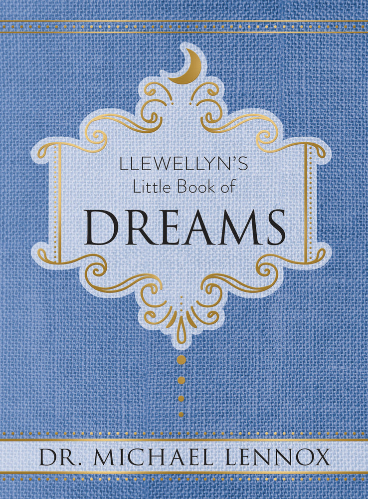 Llewellyn's Little Book of Dreams by Dr Michael Lennox, book cover