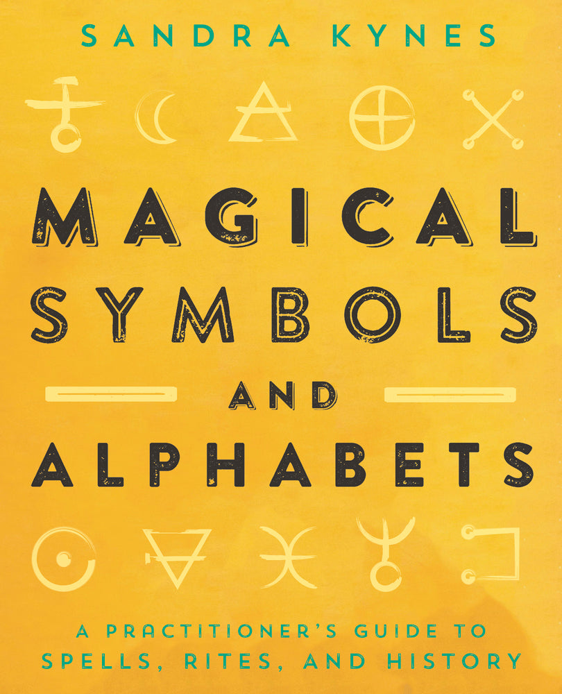 Magical Symbols and Alphabets by Sandra Kynes, book cover