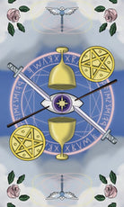 Witchling Academy Tarot card reflecting the deck's transcendent artwork — Eternal Spirit