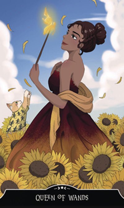 Witchling Academy Tarot card featuring the deck's enchanting card art — Eternal Spirit