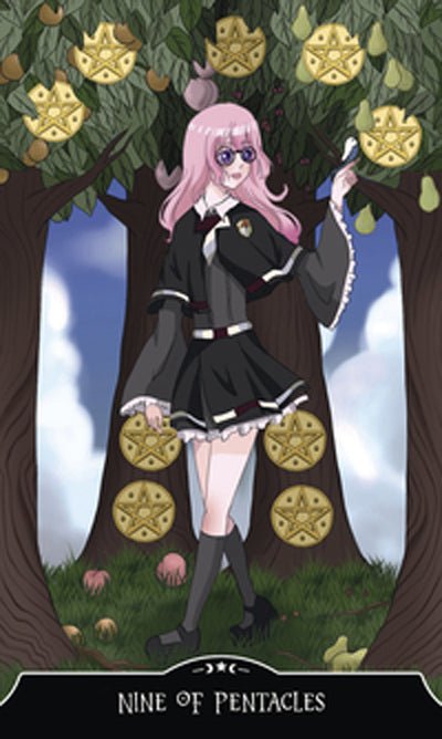 Witchling Academy Tarot card sharing the deck's luminous illustration style — Eternal Spirit