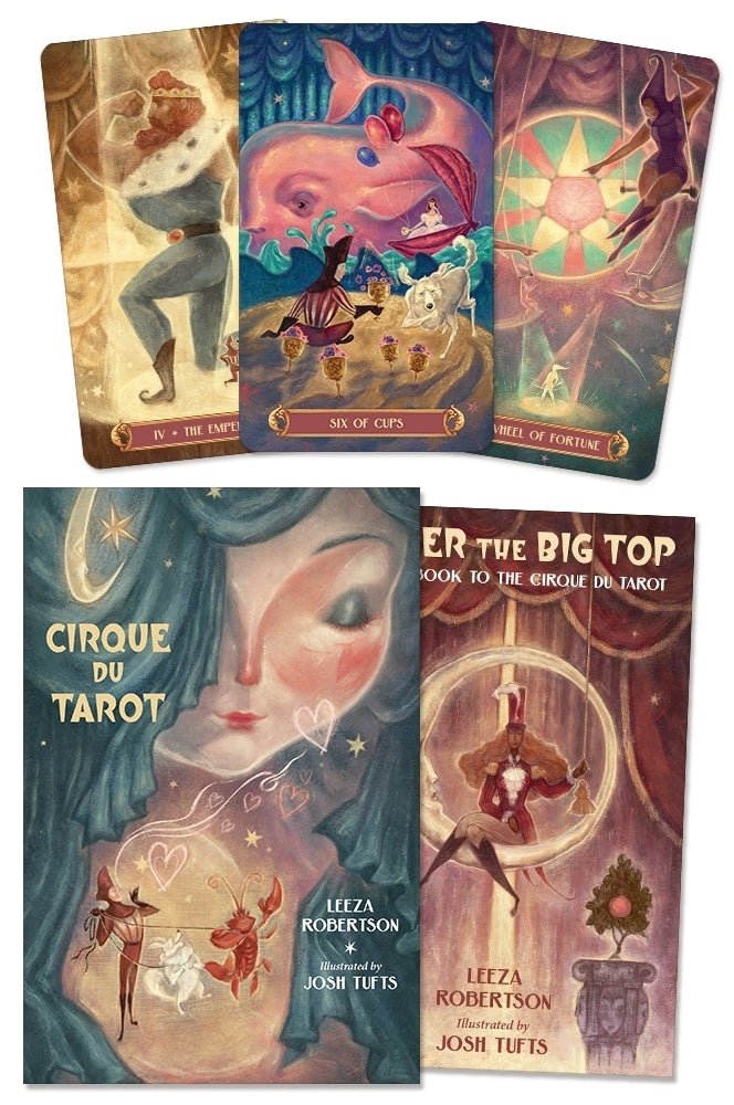 Sample card from the Cirque du Tarot tarot deck — Eternal Spirit