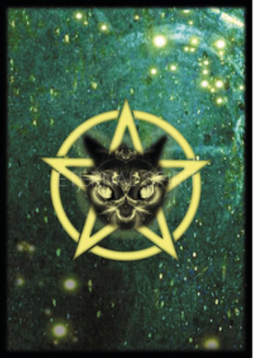 Witches' Familiars Oracle Cards card reflecting the deck's transcendent artwork — Eternal Spirit