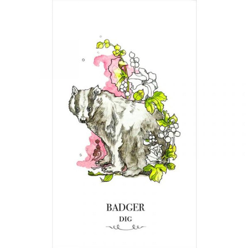 Winterseer Animal Oracle card illuminating the deck's rich colour palette — Eternal Spirit
