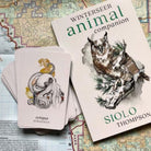 Winterseer Animal Oracle card showing the deck's detailed artistic vision — Eternal Spirit