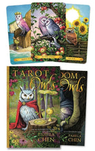 Sample card from the Tarot of the Owls tarot deck — Eternal Spirit
