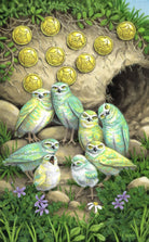 Tarot of the Owls card revealing the deck's mystical artwork — Eternal Spirit