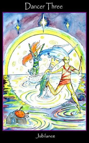 Sample card from the Tarot of the Sidhe tarot deck — Eternal Spirit