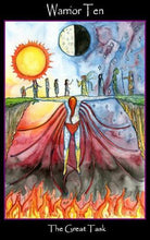 Tarot of the Sidhe card featuring the deck's enchanting card art — Eternal Spirit