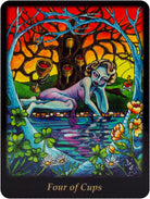 Sample card from the Bonefire Tarot tarot deck — Eternal Spirit