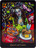 Bonefire Tarot card presenting the deck's visionary illustrations — Eternal Spirit