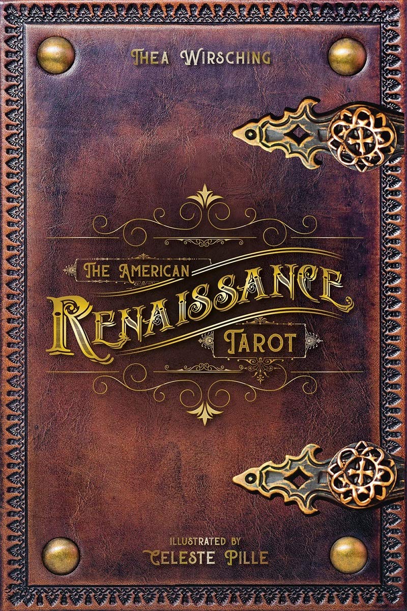 The American Renaissance Tarot leather-look box with clockwork design by Stuart R. Kaplan — Eternal Spirit