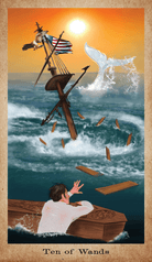 The American Renaissance Tarot card demonstrating the deck's inspired artistry — Eternal Spirit