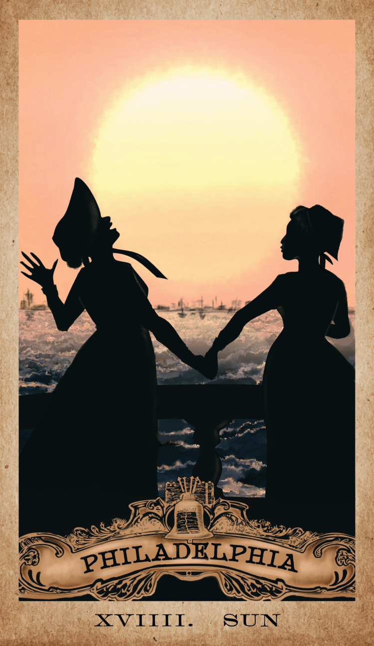 The American Renaissance Tarot card celebrating the deck's unique visual language — Eternal Spirit