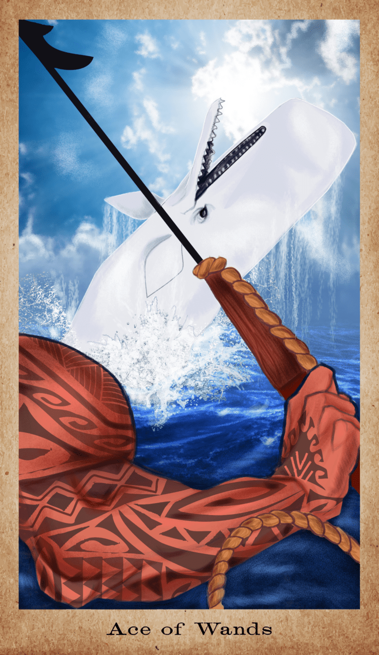 The American Renaissance Tarot card offering a glimpse of the deck's sacred imagery — Eternal Spirit
