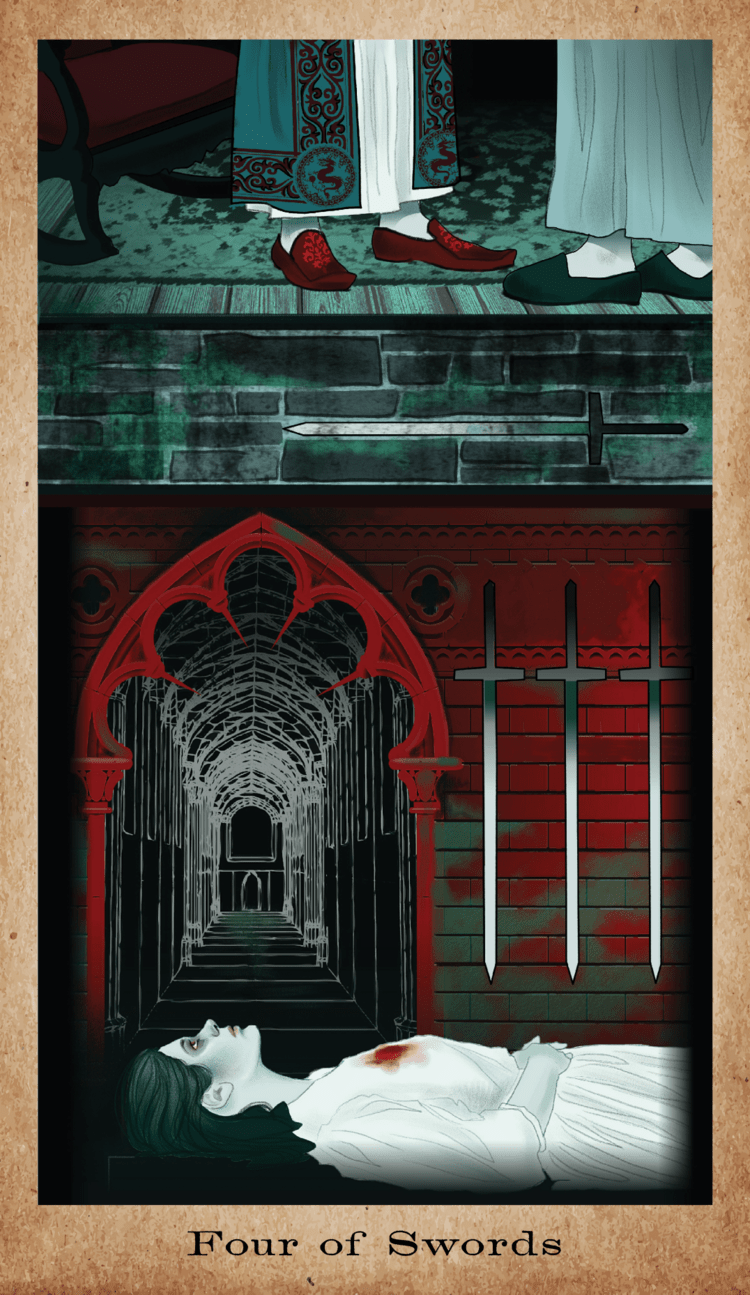 The American Renaissance Tarot card sharing the deck's luminous illustration style — Eternal Spirit
