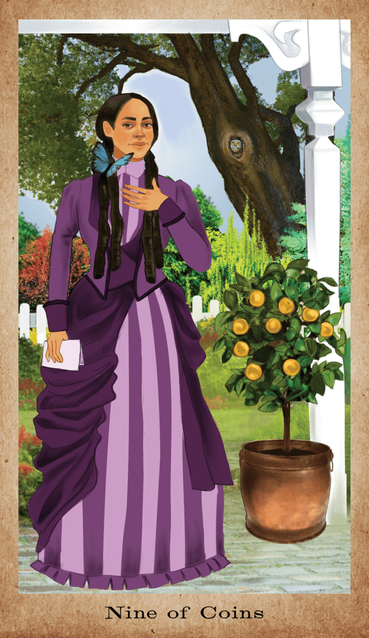 The American Renaissance Tarot card portraying the deck's otherworldly aesthetic — Eternal Spirit